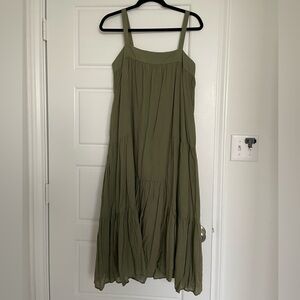 Jenni Kayne Summer Dress in Moss
